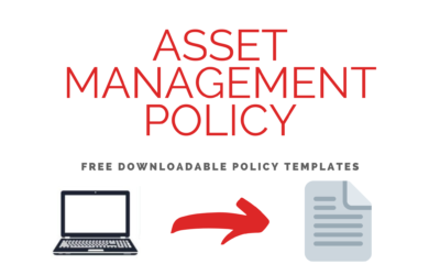 Asset Management Policy (free downloadable policies)